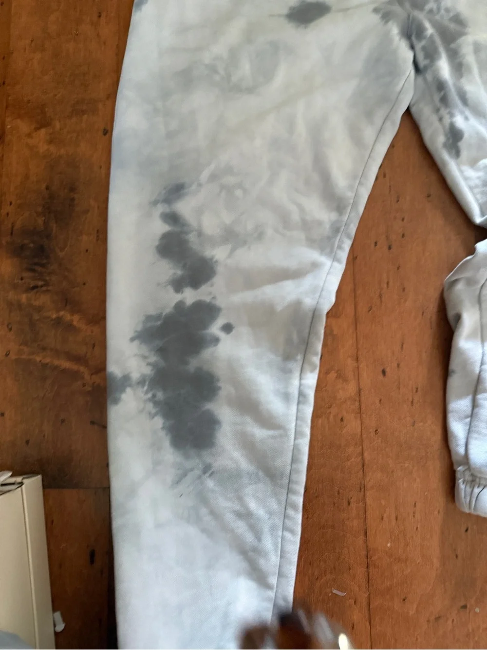 Nike Men's Gray Tie-Dye Jogger Sweatpants - Casual Comfort, guc, sz L